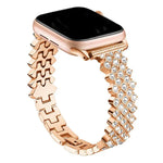 Dây đồng hồ hợp kim kẽm kim cương hình thoi, Dành cho Apple Watch 46mm / 49mm / 45mm / 44mm, Dành cho Apple Watch 42mm / 41mm / 40mm / 38mm