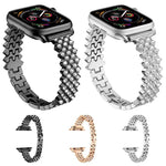 Dây đồng hồ hợp kim kẽm kim cương hình thoi, Dành cho Apple Watch 46mm / 49mm / 45mm / 44mm, Dành cho Apple Watch 42mm / 41mm / 40mm / 38mm