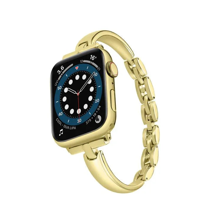Dây đồng hồ hợp kim kẽm vòng tay kim loại, Dành cho Apple Watch 46mm / 49mm / 45mm / 44mm, Dành cho Apple Watch 42mm / 41mm / 40mm / 38mm