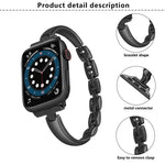 Dây đồng hồ hợp kim kẽm vòng tay kim loại, Dành cho Apple Watch 46mm / 49mm / 45mm / 44mm, Dành cho Apple Watch 42mm / 41mm / 40mm / 38mm