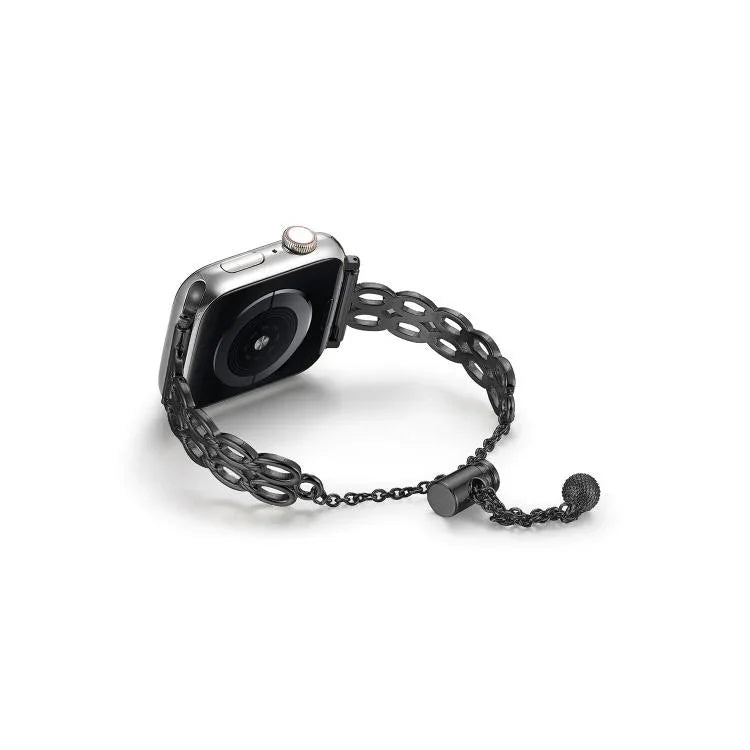 Dây đồng hồ hợp kim kẽm chuỗi vòng đôi, Dành cho Apple Watch 46mm / 49mm / 45mm / 44mm, Dành cho Apple Watch 42mm / 41mm / 40mm / 38mm