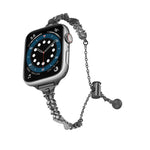 Dây đồng hồ hợp kim kẽm đính kim cương vỡ Wings, Dành cho Apple Watch 46mm / 49mm / 45mm / 44mm, Dành cho Apple Watch 42mm / 41mm / 40mm / 38mm