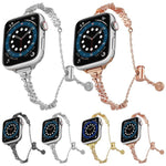 Dây đồng hồ hợp kim kẽm đính kim cương vỡ Wings, Dành cho Apple Watch 46mm / 49mm / 45mm / 44mm, Dành cho Apple Watch 42mm / 41mm / 40mm / 38mm