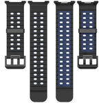 Dây đồng hồ silicone hai màu khóa đôi Marine, Dành cho Samsung Galaxy Watch8 / Watch8 Classic