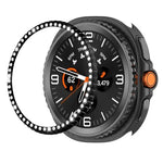 Vòng bảo vệ đồng hồ kim loại kim cương một hàng, Dành cho Samsung Galaxy Watch8 Classic 46mm