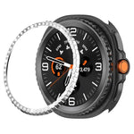 Vòng bảo vệ đồng hồ kim loại kim cương một hàng, Dành cho Samsung Galaxy Watch8 Classic 46mm