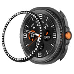 Vòng bảo vệ đồng hồ kim loại kim cương một hàng, Dành cho Samsung Galaxy Watch8 Classic 46mm