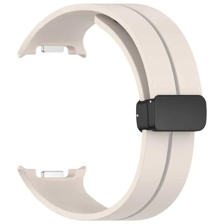 Dây đồng hồ silicone khóa nam châm gập, Dành cho Samsung Galaxy Watch8 / Watch8 Classic