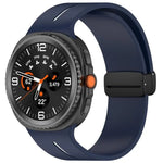 Dây đồng hồ silicone khóa nam châm gập, Dành cho Samsung Galaxy Watch8 / Watch8 Classic