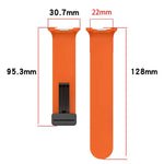 Dây đồng hồ silicone khóa nam châm gập, Dành cho Samsung Galaxy Watch8 / Watch8 Classic