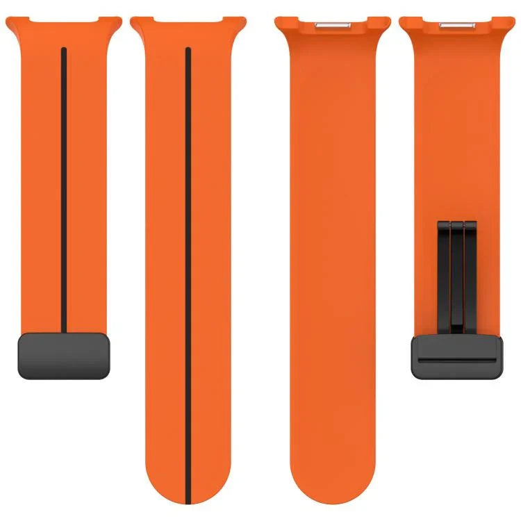 Dây đồng hồ silicone khóa nam châm gập, Dành cho Samsung Galaxy Watch8 / Watch8 Classic