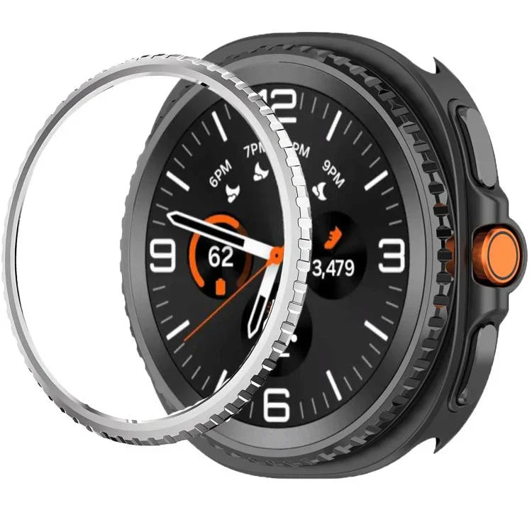 Vòng bảo vệ đồng hồ kim loại, Dành cho Samsung Galaxy Watch8 Classic 46mm