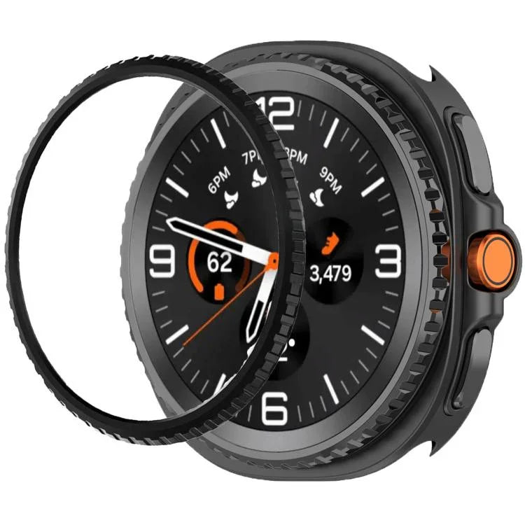 Vòng bảo vệ đồng hồ kim loại, Dành cho Samsung Galaxy Watch8 Classic 46mm