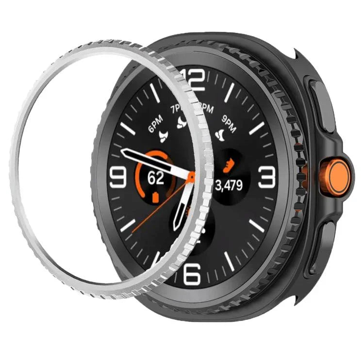 Vòng bảo vệ đồng hồ kim loại, Dành cho Samsung Galaxy Watch8 Classic 46mm