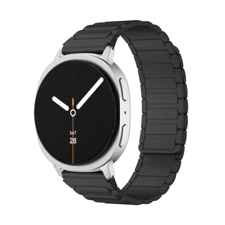 Dây đồng hồ silicon từ tính hình chữ I, dành cho Samsung Galaxy Watch8 / Watch8 Classic