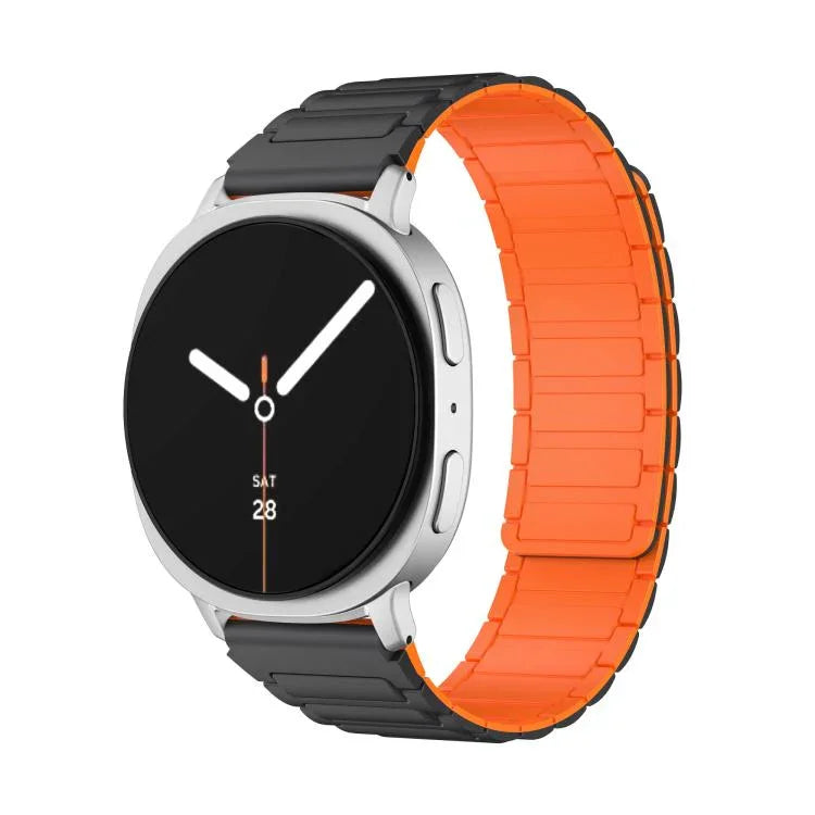 Dây đồng hồ silicon từ tính hình chữ I, dành cho Samsung Galaxy Watch8 / Watch8 Classic