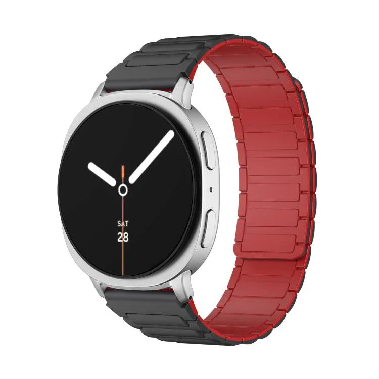 Dây đồng hồ silicon từ tính hình chữ I, dành cho Samsung Galaxy Watch8 / Watch8 Classic