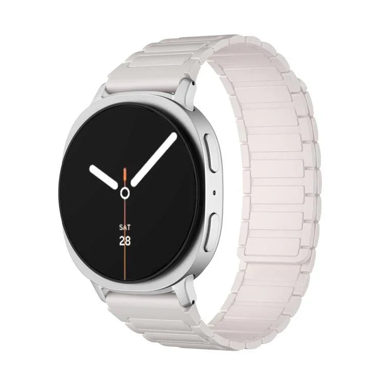 Dây đồng hồ silicon từ tính hình chữ I, dành cho Samsung Galaxy Watch8 / Watch8 Classic