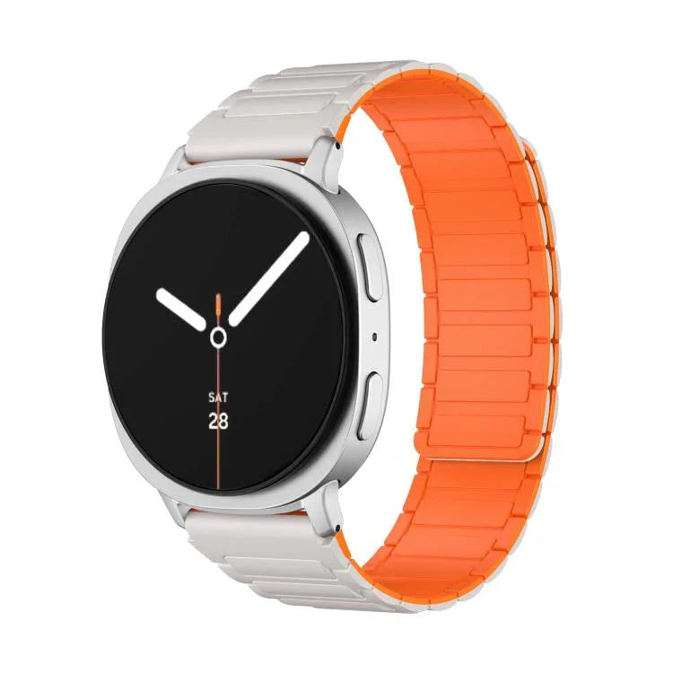 Dây đồng hồ silicon từ tính hình chữ I, dành cho Samsung Galaxy Watch8 / Watch8 Classic