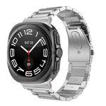 Dây đồng hồ thép không gỉ ba hạt, dành cho Samsung Galaxy Watch Ultra 47mm / Ultra 2025
