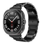 Dây đồng hồ thép không gỉ ba hạt, dành cho Samsung Galaxy Watch Ultra 47mm / Ultra 2025