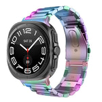 Dây đồng hồ thép không gỉ ba hạt, dành cho Samsung Galaxy Watch Ultra 47mm / Ultra 2025