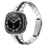 Dây đồng hồ thép không gỉ mảnh ba hạt, Dành cho Samsung Galaxy Watch Ultra 47mm / Ultra 2025