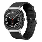 Dây đồng hồ da thật Lychee hai mặt, Dành cho Samsung Galaxy Watch Ultra 47mm / Ultra 2025