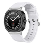 Dây đồng hồ da thật Lychee hai mặt, Dành cho Samsung Galaxy Watch Ultra 47mm / Ultra 2025
