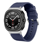 Dây đồng hồ da thật Lychee hai mặt, Dành cho Samsung Galaxy Watch Ultra 47mm / Ultra 2025