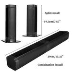 Loa soundbar không dây TV BKS-33 5.0, hỗ trợ TF, tháo rời và ghép nối, hiệu ứng stereo 3D