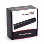 Loa soundbar không dây TV BKS-33 5.0, hỗ trợ TF, tháo rời và ghép nối, hiệu ứng stereo 3D