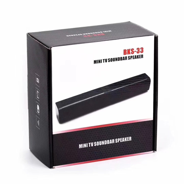 Loa soundbar không dây TV BKS-33 5.0, hỗ trợ TF, tháo rời và ghép nối, hiệu ứng stereo 3D