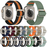 Dây đồng hồ nylon khóa cơ Watchman, Dành cho Apple Watch 46mm / 49mm / 45mm / 44mm, Dành cho Apple Watch 42mm / 41mm / 40mm / 38mm