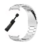 Dây đồng hồ thép không gỉ ba hạt kèm dụng cụ tháo, Dành cho Samsung Galaxy Watch Ultra 47mm / Ultra 2025, Dành cho Samsung Galaxy Watch8 / Watch8 Classic