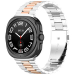 Dây đồng hồ thép không gỉ ba hạt kèm dụng cụ tháo, Dành cho Samsung Galaxy Watch Ultra 47mm / Ultra 2025, Dành cho Samsung Galaxy Watch8 / Watch8 Classic
