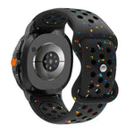 Dây đồng hồ silicone chấm màu hạt thân thiện với môi trường, Dành cho Samsung Galaxy Watch8 / Watch8 Classic
