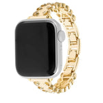 Dây đồng hồ kim loại hợp kim kim cương viền ren, Dành cho Apple Watch 46mm / 49mm / 45mm / 44mm, Dành cho Apple Watch 42mm / 41mm / 40mm / 38mm