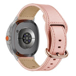 Dây đồng hồ da thật khóa cổ điển, Dành cho Samsung Galaxy Watch8 / Watch8 Classic