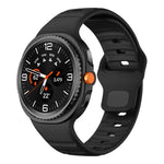 Dây đồng hồ silicone khóa ngược họa tiết sóng, Dành cho Samsung Galaxy Watch8 / Watch8 Classic
