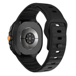 Dây đồng hồ silicone khóa ngược họa tiết sóng, Dành cho Samsung Galaxy Watch8 / Watch8 Classic