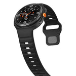 Dây đồng hồ silicone khóa ngược họa tiết sóng, Dành cho Samsung Galaxy Watch8 / Watch8 Classic