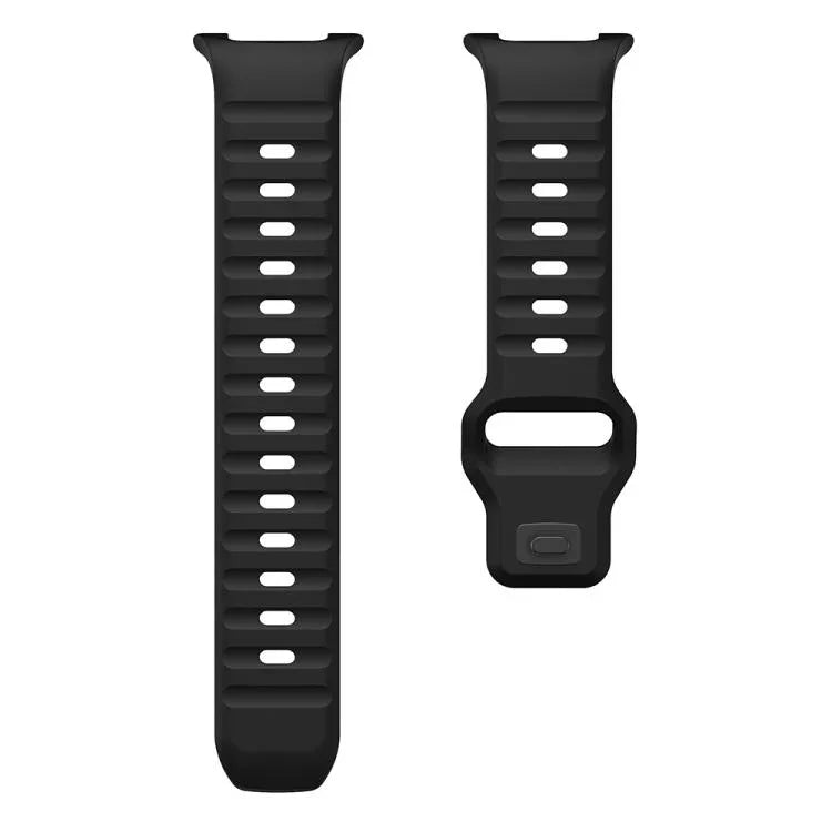 Dây đồng hồ silicone khóa ngược họa tiết sóng, Dành cho Samsung Galaxy Watch8 / Watch8 Classic