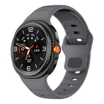 Dây đồng hồ silicone khóa ngược họa tiết sóng, Dành cho Samsung Galaxy Watch8 / Watch8 Classic