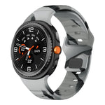 Dây đồng hồ silicone khóa ngược họa tiết sóng, Dành cho Samsung Galaxy Watch8 / Watch8 Classic