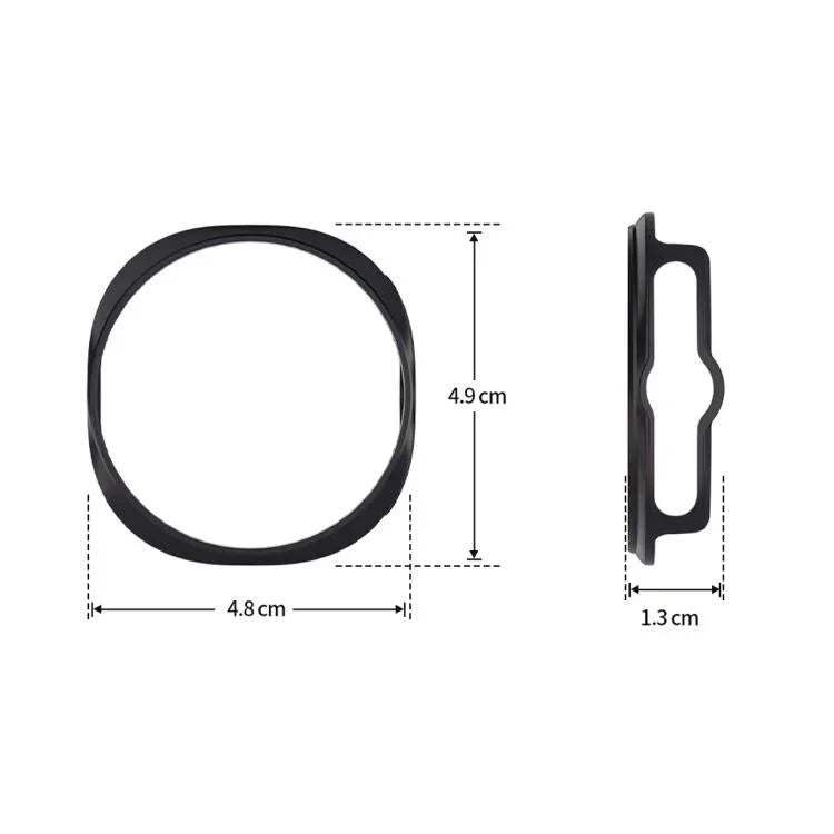 Ốp đồng hồ ENKAY Hat-Prince 2 trong 1 màu trơn PC với phim mềm PMMA bảo vệ toàn diện, Dành cho Samsung Galaxy Watch8 Classic 46mm