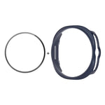 Ốp đồng hồ ENKAY Hat-Prince 2 trong 1 màu trơn PC với phim mềm PMMA bảo vệ toàn diện, Dành cho Samsung Galaxy Watch8 Classic 46mm