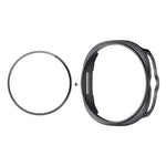 Ốp đồng hồ ENKAY Hat-Prince 2 trong 1 màu trơn PC với phim mềm PMMA bảo vệ toàn diện, Dành cho Samsung Galaxy Watch8 Classic 46mm