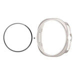 Ốp đồng hồ ENKAY Hat-Prince 2 trong 1 màu trơn PC với phim mềm PMMA bảo vệ toàn diện, Dành cho Samsung Galaxy Watch8 Classic 46mm