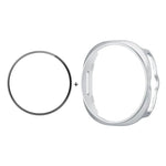 Ốp đồng hồ ENKAY Hat-Prince 2 trong 1 màu trơn PC với phim mềm PMMA bảo vệ toàn diện, Dành cho Samsung Galaxy Watch8 Classic 46mm